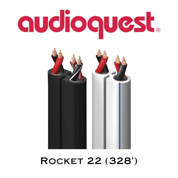Audioquest Rocket 22 - Câble à haut-parleur 12AWG (164'-328' où au pied 25$)