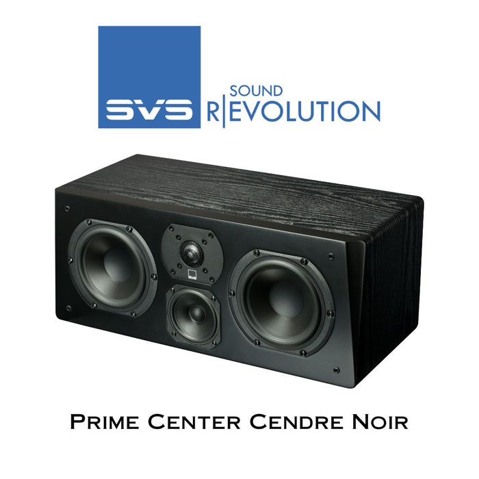 Enceinte de canal central SVS Prime Center – restitution vocale précise pour système home cinéma Hi-Fi