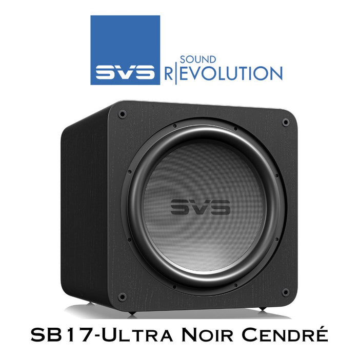 Caisson de basses SVS SB17-Ultra – subwoofer compact et puissant pour une expérience audio haute fidélité
