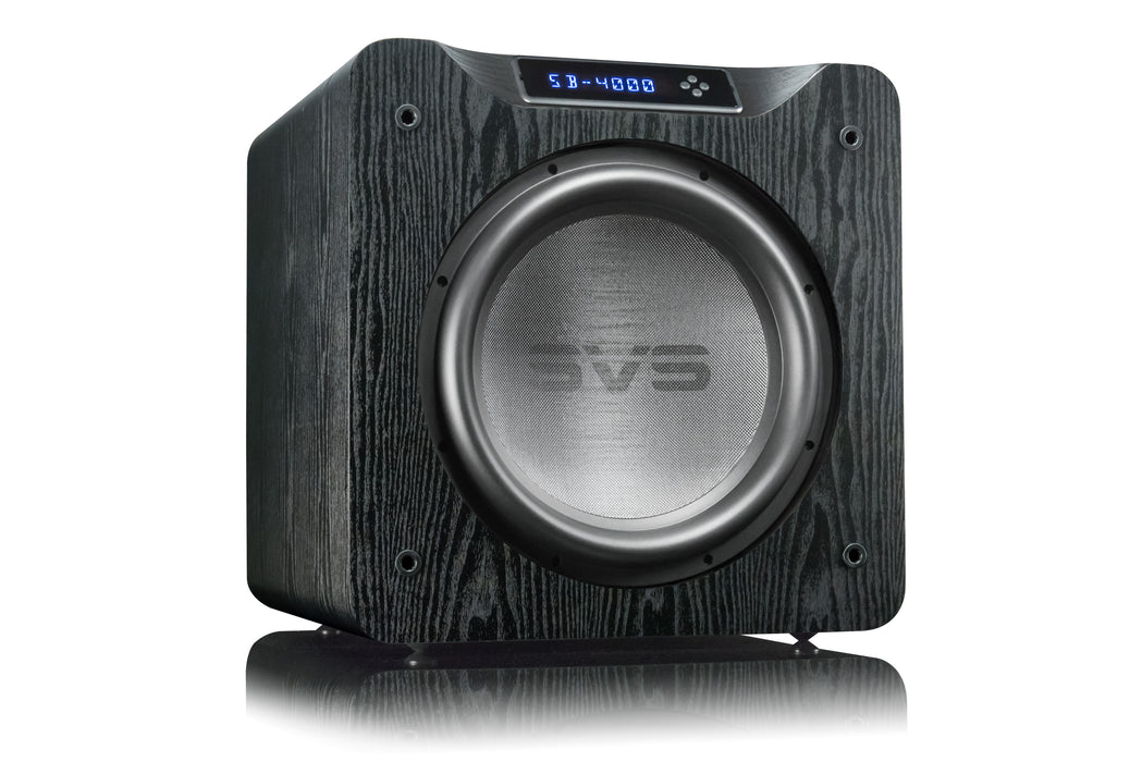Pack SVS SB-4000 avec Prime Wireless Pro Soundbase – caisson de basses 1200W et amplificateur Hi-Fi pour système audio haut de gamme