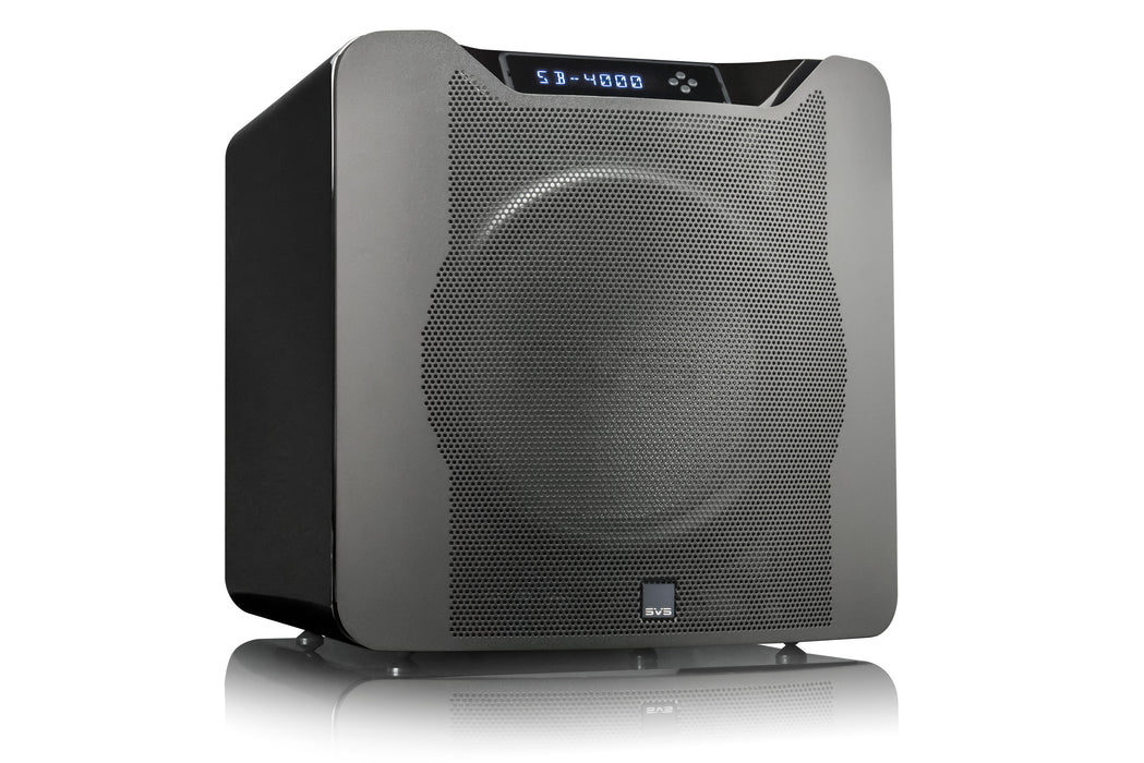 Pack SVS SB-4000 avec Prime Wireless Pro Soundbase – caisson de basses 1200W et amplificateur Hi-Fi pour système audio haut de gamme