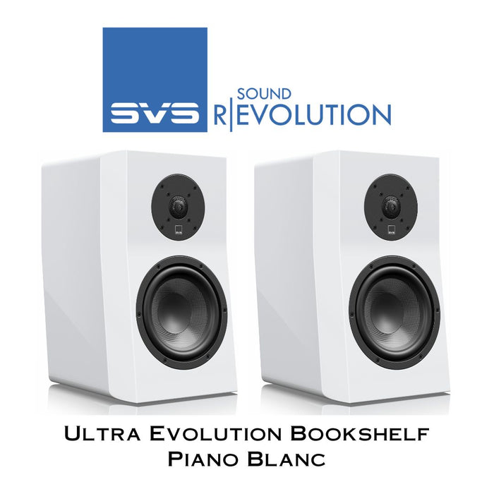 Enceintes d’étagère SVS Ultra Evolution Bookshelf – design compact et performance Hi-Fi pour audiophiles exigeants