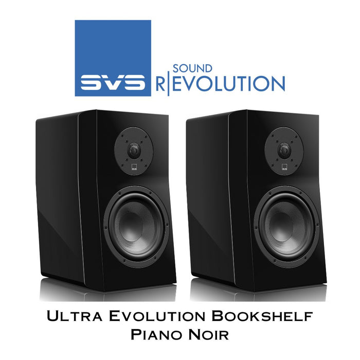 Enceintes d’étagère SVS Ultra Evolution Bookshelf – design compact et performance Hi-Fi pour audiophiles exigeants