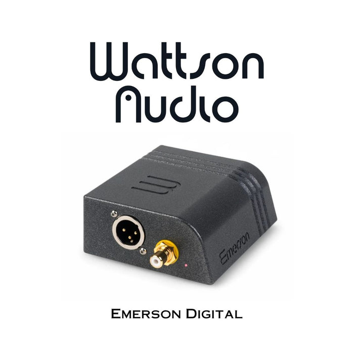 Wattson Audio Emerson Digital | Transport lecteur réseau haute fidélité compact