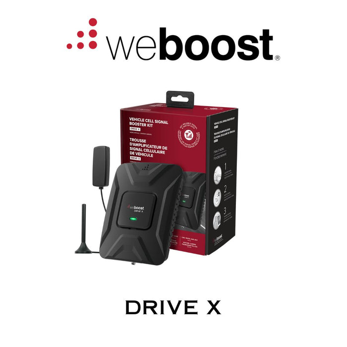 weBoost 655021 Drive X - Amplificateur de signal cellulaire pour véhicule (Kit complet)