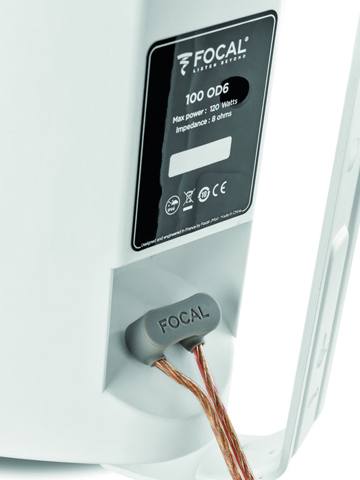 Focal 100OD 6 - Enceinte d'extérieur 6.5'' idéal pour terrasse, jardin ou patio (paire)