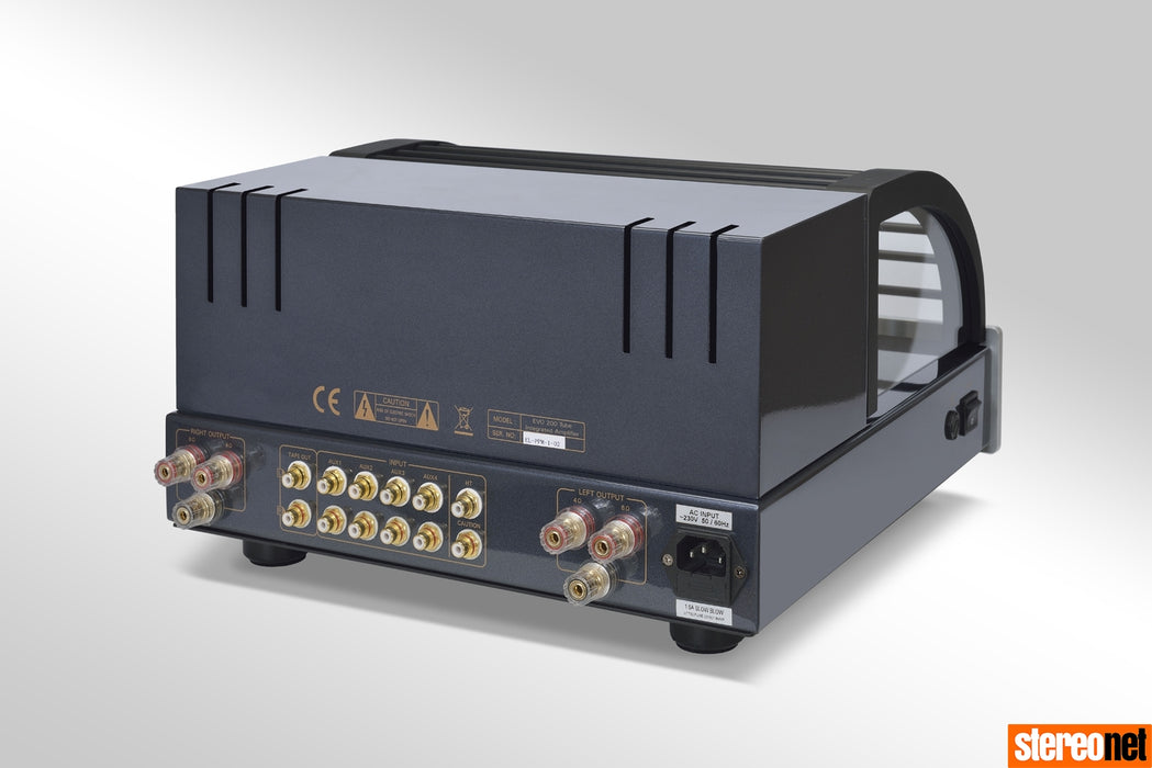 PrimaLuna EVO 200 - Amplificateur stéréo 44 W/C à tubes (Noir, Démonstrateur)