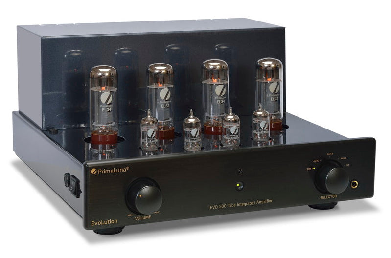 PrimaLuna EVO 200 - Amplificateur stéréo 44 W/C à tubes (Noir, Démonstrateur)