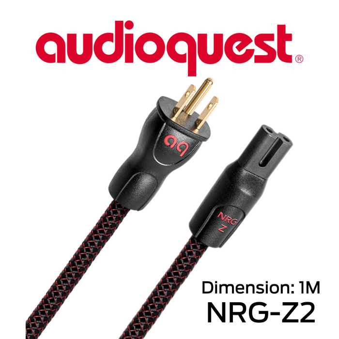 AudioQuest - Câble d'alimentation tripolaire calibre 17AWG Série NRG-Z2