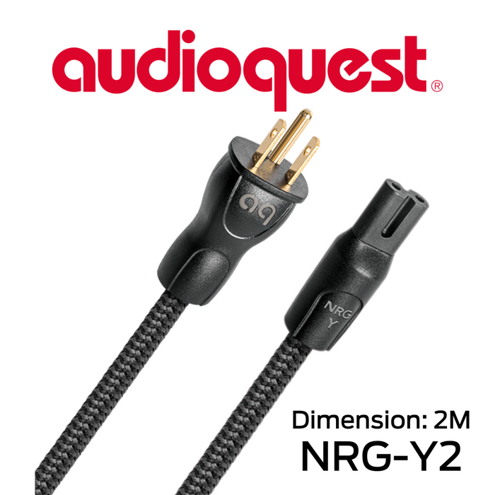 AudioQuest - Câble d'alimentation tripolaire calibre 17AWG Série NRGY2