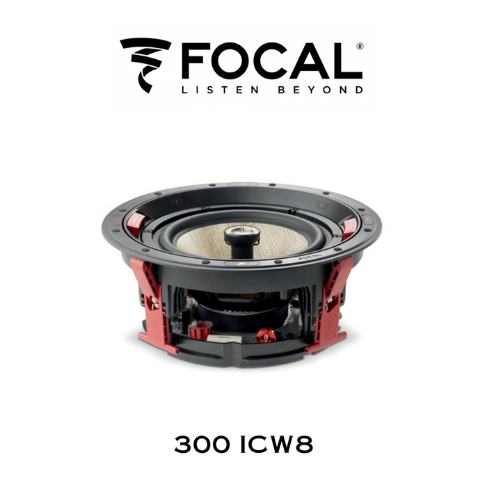 Focal 300 ICW8 - Enceinte encastrable mur/plafond 2 voies 8''