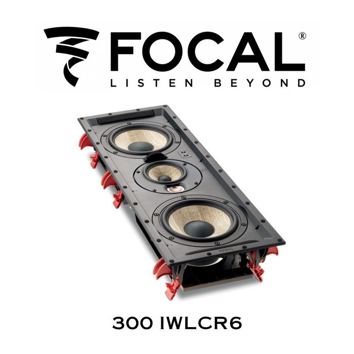 Focal 300 IWLCR6 : enceinte murale 3 Voies usage résidentiel