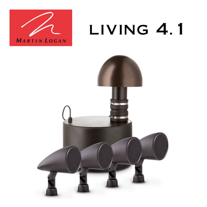Martin Logan Outdoor Living 4.1 - Ensemble d'enceintes d'extérieur