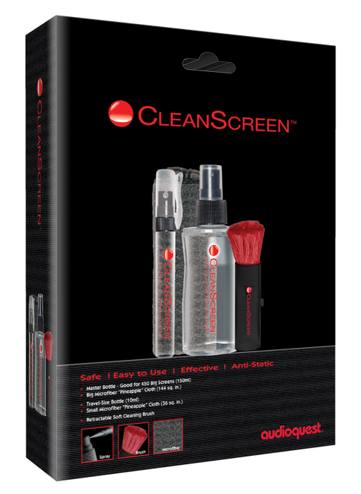 Audioquest CleanScreen - Kit de nettoyage sans alcool