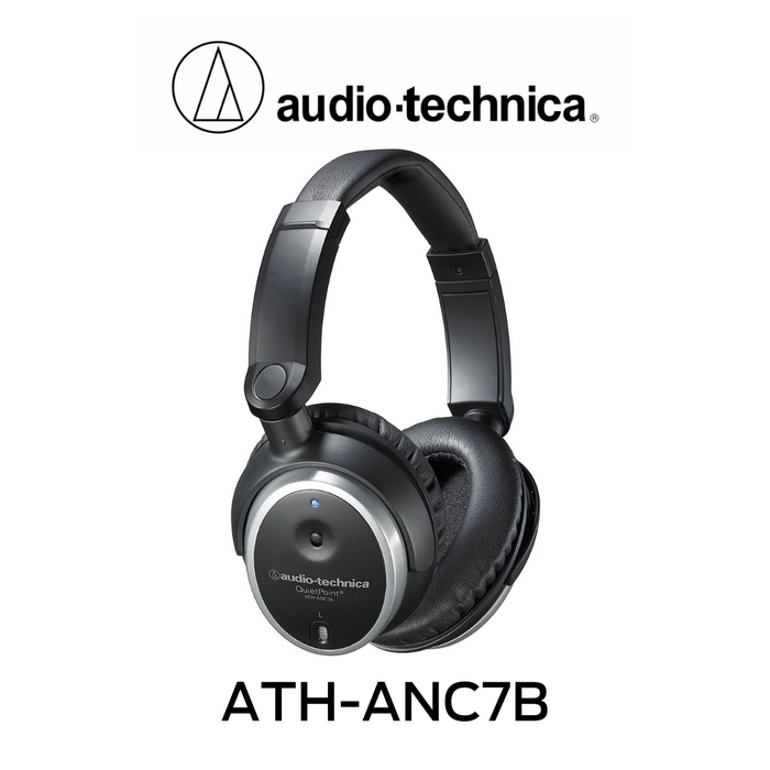 Audio Technica ATH-ANC7B - Casque d'écoute atténuateur de bruits