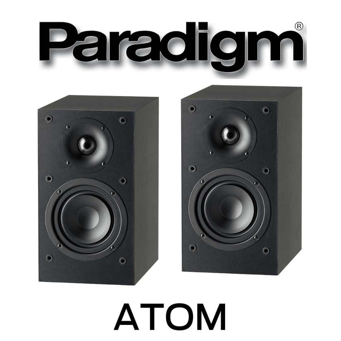 Paradigm ATOM - Enceinte d'étagère élégante et abordable (la paire)