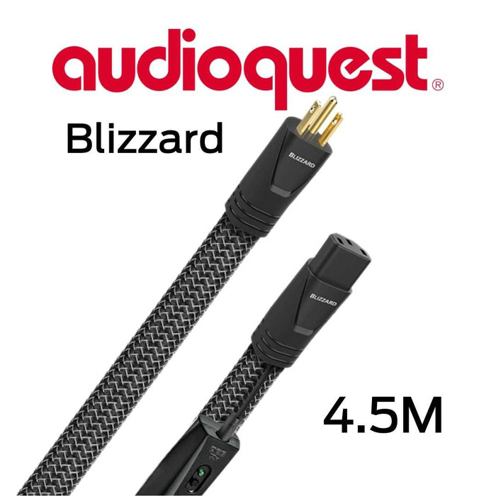 AudioQuest - Câble d'alimentation tripolaire calibre 12AWG 20 Amp@60HZ 72vDBS Série Blizzard