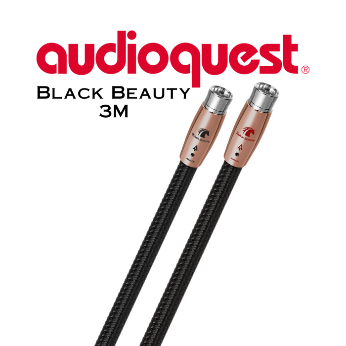 Audioquest Black Beauty - Câbles d'interconnexion XLR
