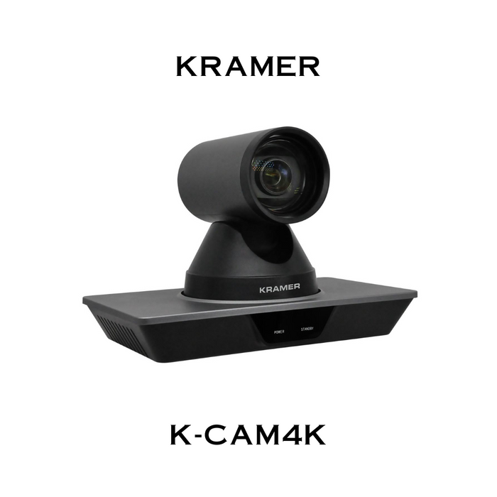 Kramer - Caméra de vidéoconférence PTZ UHD 4K K-Cam4K