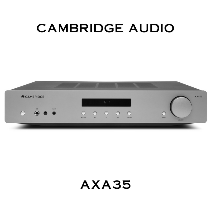 Cambridge Audio AXA35 - Amplificateur stéréo intégré 35Watts Canal avec entrée phono
