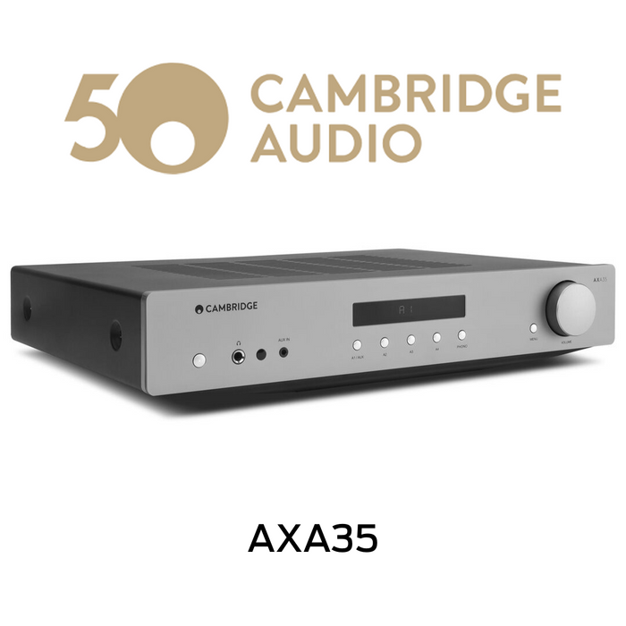 Cambridge Audio AXA35 - Amplificateur stéréo intégré 35Watts Canal avec entrée phono