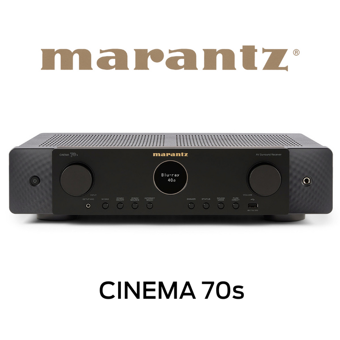 Marantz Cinema 70s - Récepteur cinéma maison 8K 50 watts/7.2 canaux
