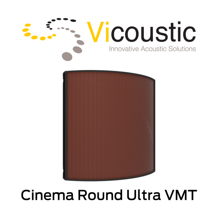 Vicoustic VICB05533 - Cinema Round Ultra Brun/Noir