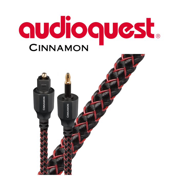 AudioQuest Cinnamon - Câble optique digital Fibre de haute pureté