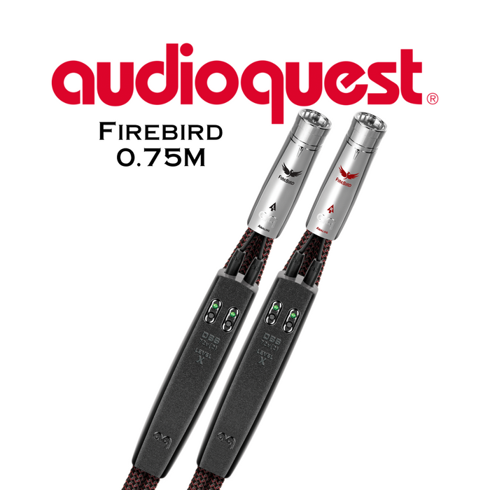Audioquest Firebird - Câble audio XLR d'interconnexions analogiques