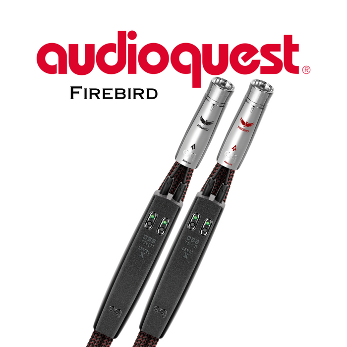 Audioquest Firebird - Câble audio XLR d'interconnexions analogiques