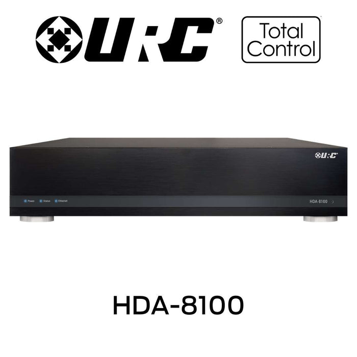 URC Total Control HDA-8100 - Amplificateur multizone 100 Watts 8 sorties