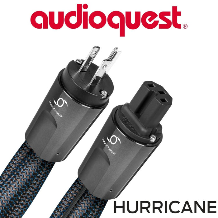 AudioQuest - Câble d'alimentation à courant élevé variable calibre 11AWG 20Amp RMS@125VAC 50/60Hz 72vDBS PSC+ Série Hurricane