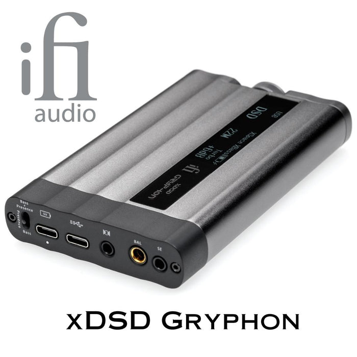 iFi Audio Gryphon - Amplificateur de casque d'écoute/DAC xDSD portable