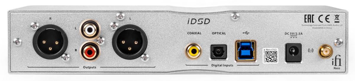 iFi Audio NEO iDSD - Amplificateur d'écouteur/DAC 32 bits/768kHz/DSD