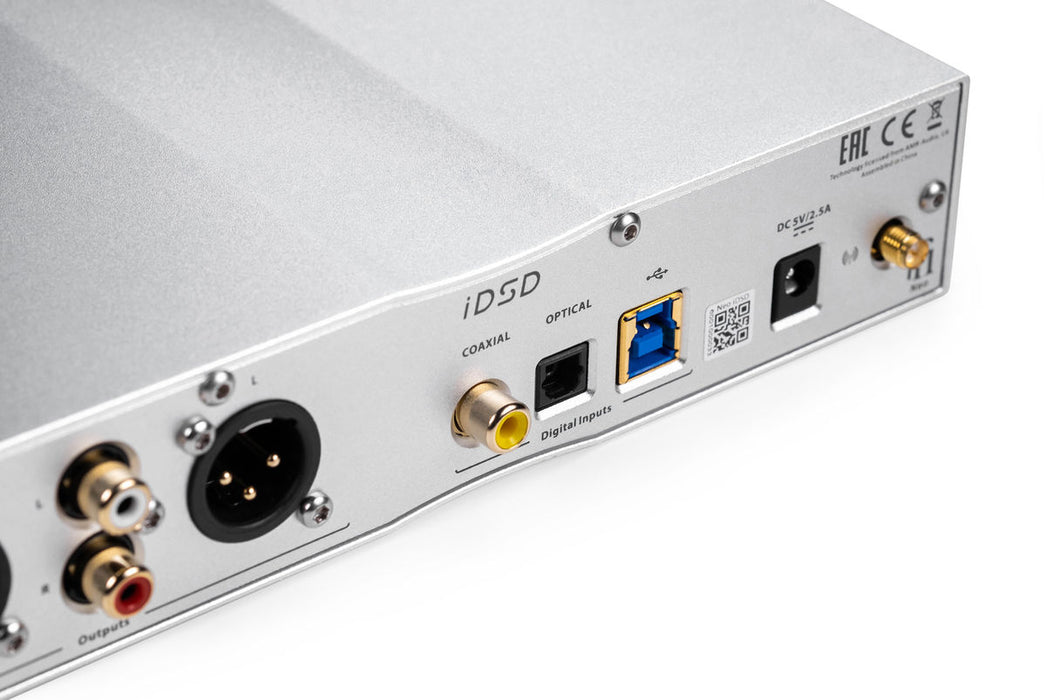 Amplificateur d'écouteur/DAC 32 bits/768kHz/DSD