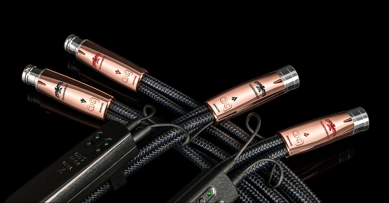Audioquest Thunderbird - Câble audio XLR PSC +72v DBS (paire)