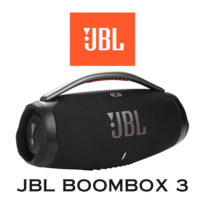 JBL BOOMBOX 3 - Enceinte Bluetooth portable puissante avec 80Watts Sub