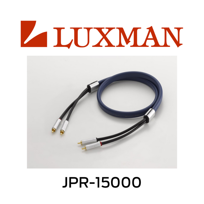 Luxman JPR-15000 - Câbles RCA-RCA Haut de gamme (paire de 3 m)