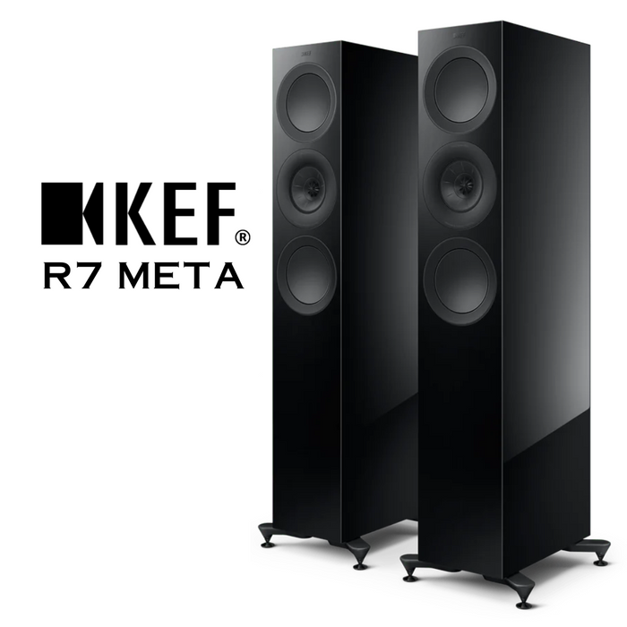 KEF R7 META - Enceintes type colonne avec sonorité exceptionnelle!