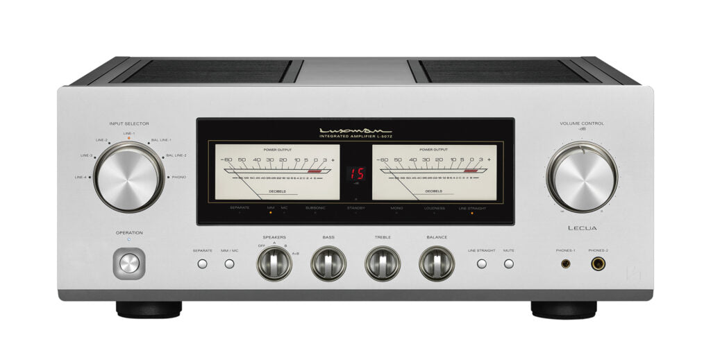 Luxman L-507Z- Amplificateur stéréo intégré 110W/C A/B (8Ω), entrée phono