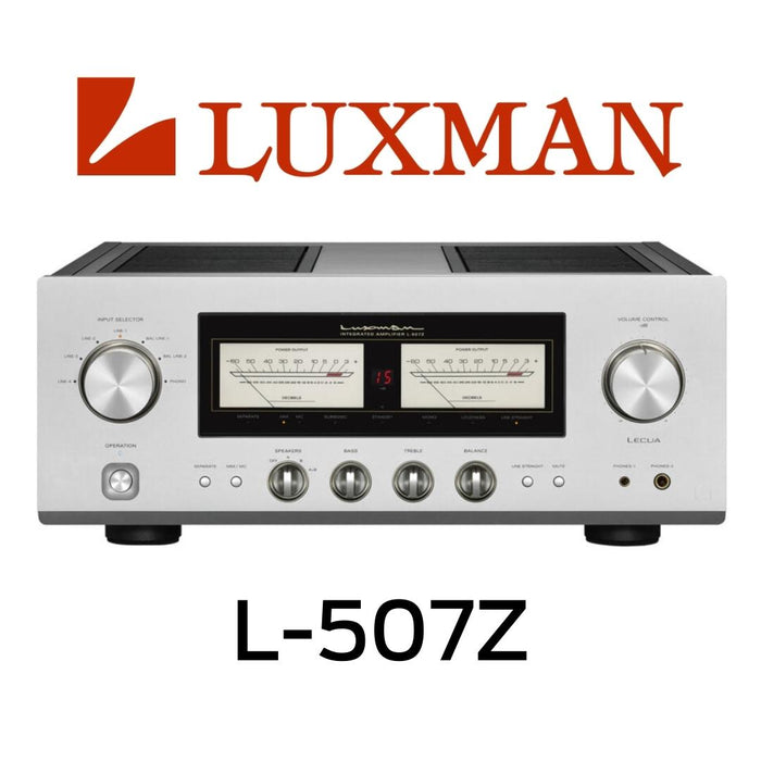 Luxman L-507Z- Amplificateur stéréo intégré 110W/C A/B (8Ω), entrée phono