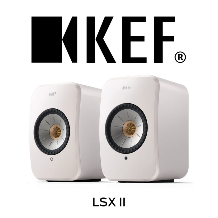 KEF LSX II Wireless Music System - Enceintes sans fil avec 4 amplis!