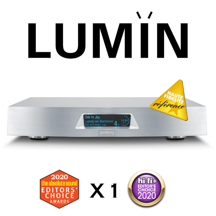 Lumin X1 + X1 Power Supply - La nouvelle norme des lecteurs réseaux