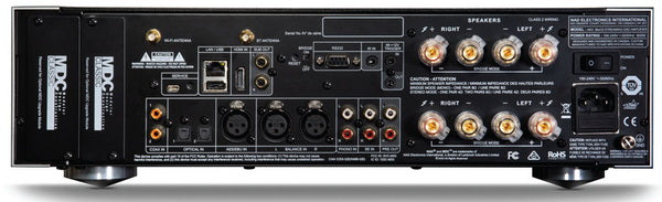 NAD M33 - Amplificateur 200W/C, BluOS® Streaming, DAC, écran tactile LCD