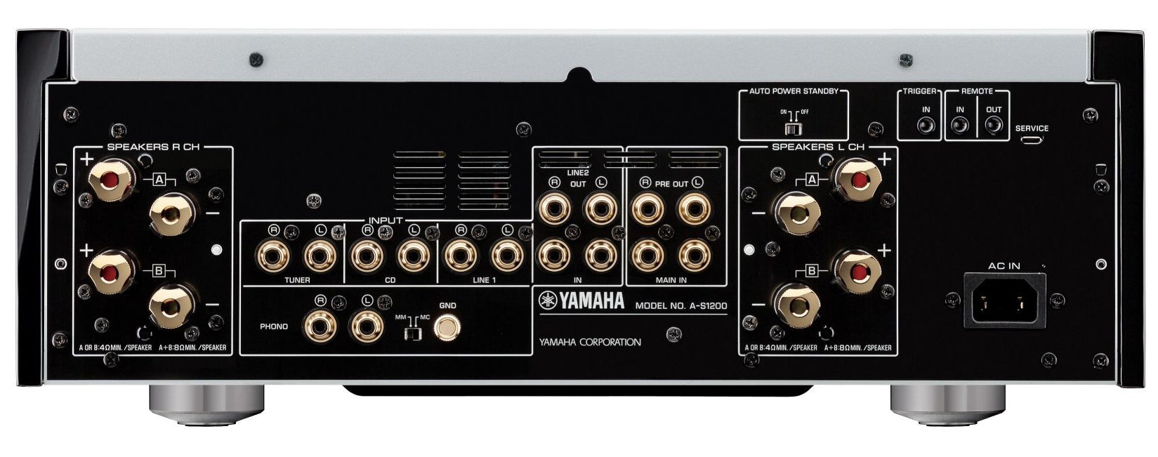 Yamaha AS1200 - Amplificateur stéréo 105atts/canal