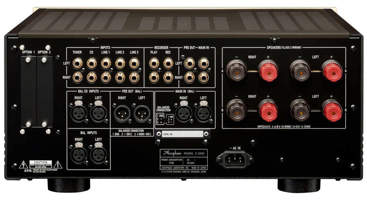 Accuphase E5000 - Amplificateur stéréo 240