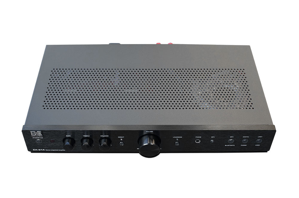 BC Acoustique EX-214 - Amplificateur stéréo haute fidélité 45W/canal avec récepteur Bluetooth