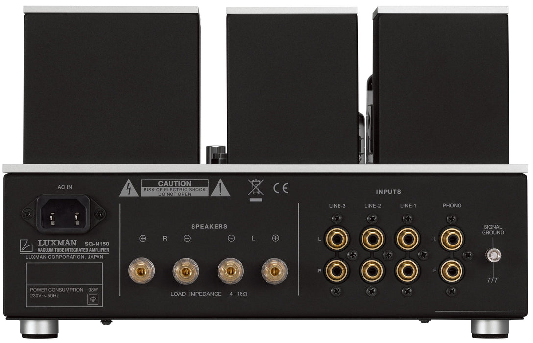 Luxman SQ-N150 - Amplificateur stéréo intégré à tubes 10W/C (6Ω), entrée phono