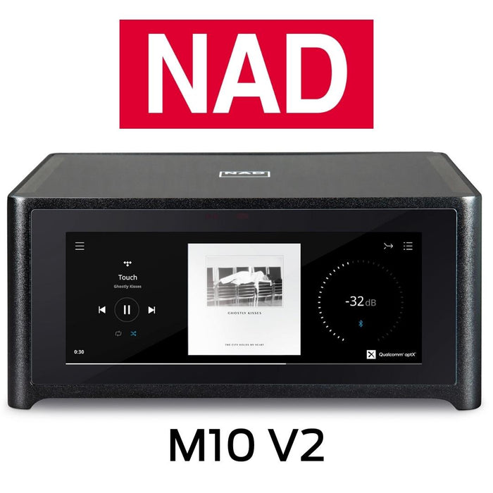 NAD M10 V2 - Amplificateur stéréo 100W/C, DAC ESS 32 Bits