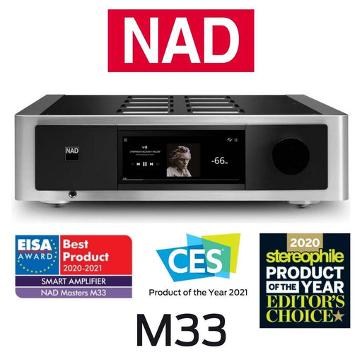NAD - Amplificateur DAC BluOS® Streaming M33